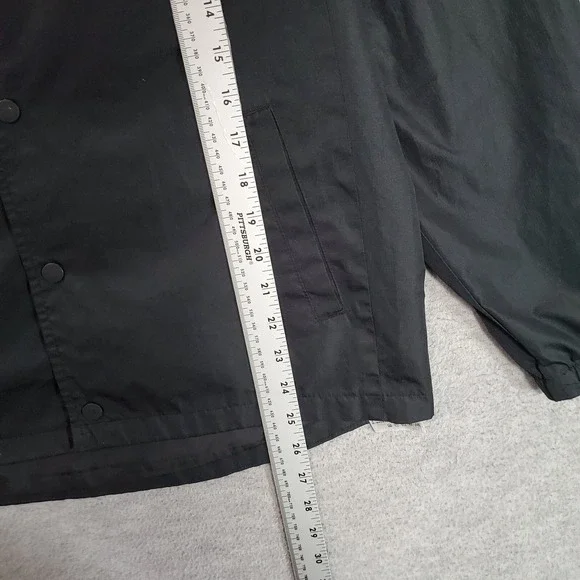 Nike Boys Jacket‎ XL Black Air Jordan Coaches Basketball Logo Long Sleeve - Picture 5 of 10